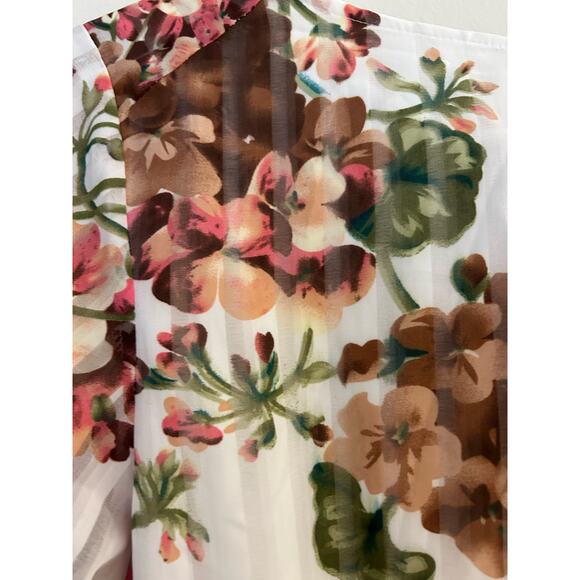 NWT Entro Surplice Flutter Sleeve Romper Size Small - Picture 7 of 10